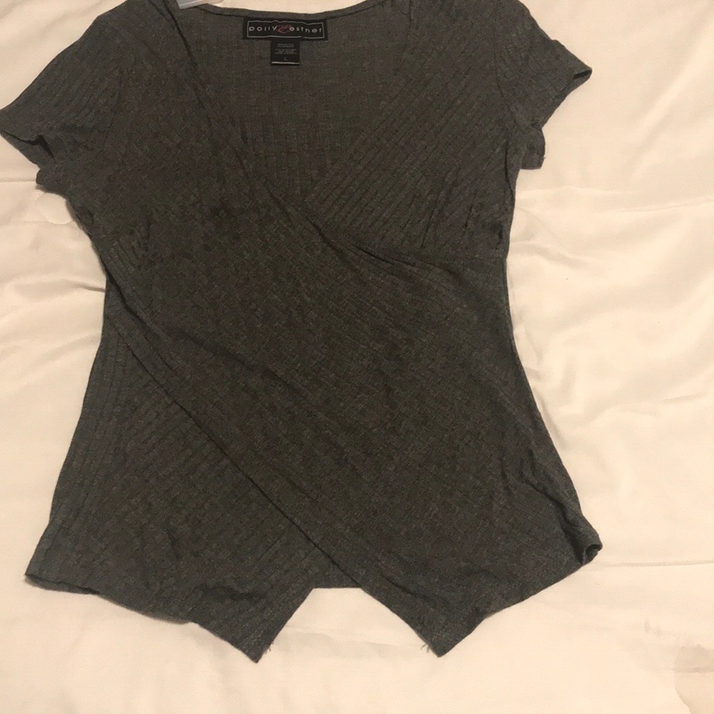V neck crop top